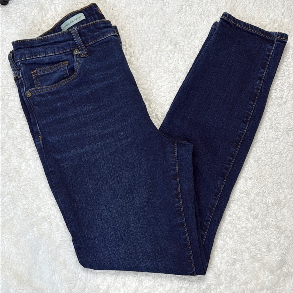 KUT FROM THE KLOTH Women’s Dark Blue High Rise stretching Jeans Size 8